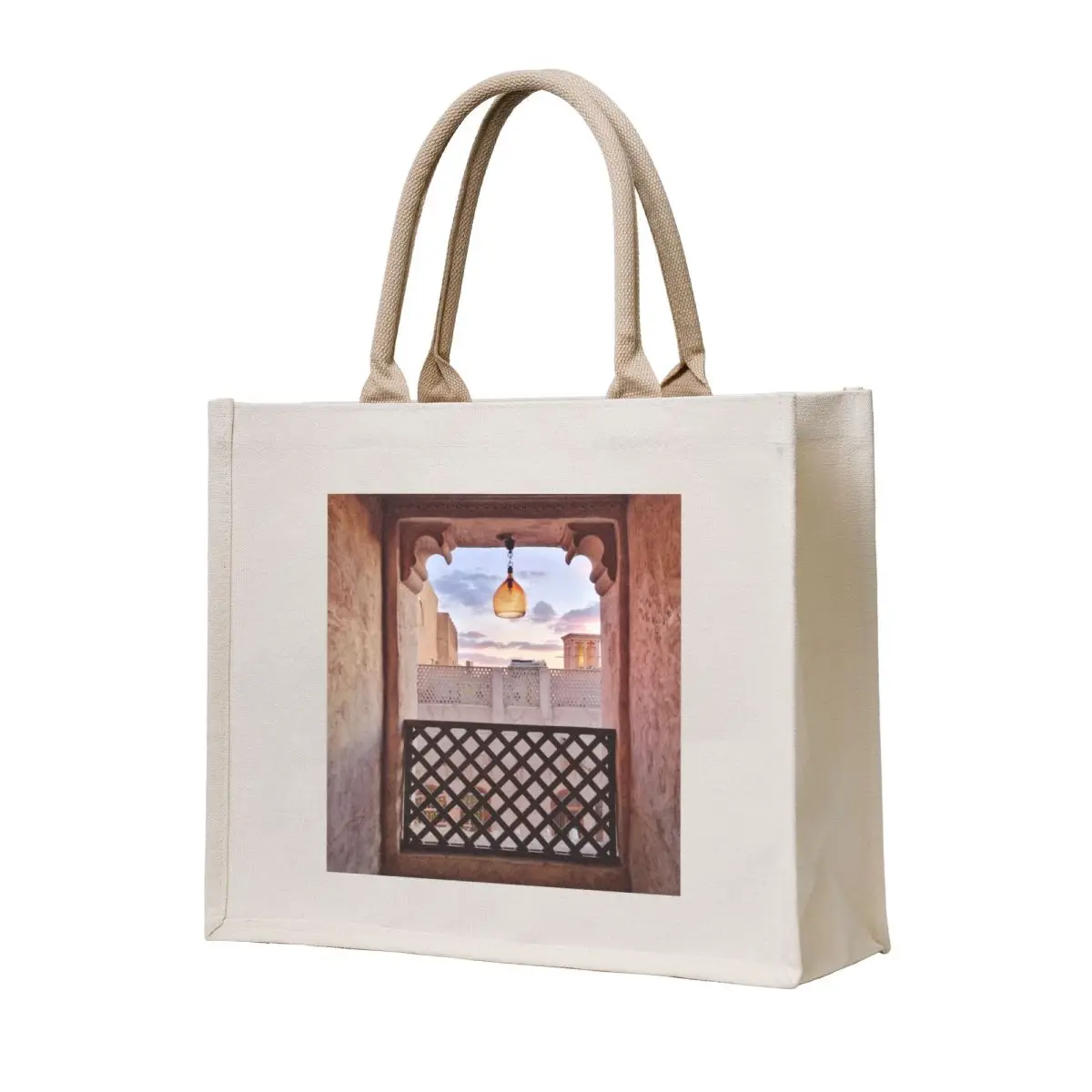 

Arabian balcony Tote Bag Women's bag bag for beach ecological bags hand