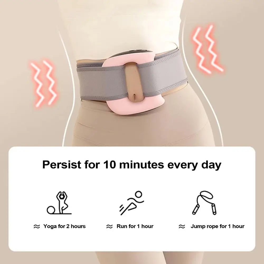 Deep Tissue Vibration Fascia Ring 5 Modes Adjustable Speed Electric Massage Tool Comfortable Heating Muscle Massage Device