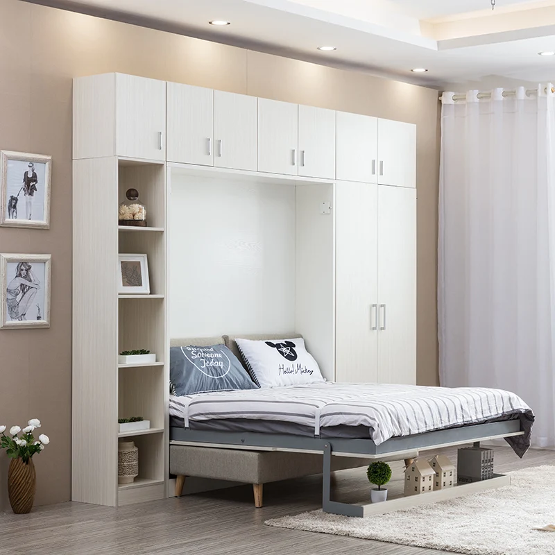 Modern Design Space Saving  Hidden Wall Bed Multifunction Murphy Wall Bed at A4000 DOUBLE SIZE