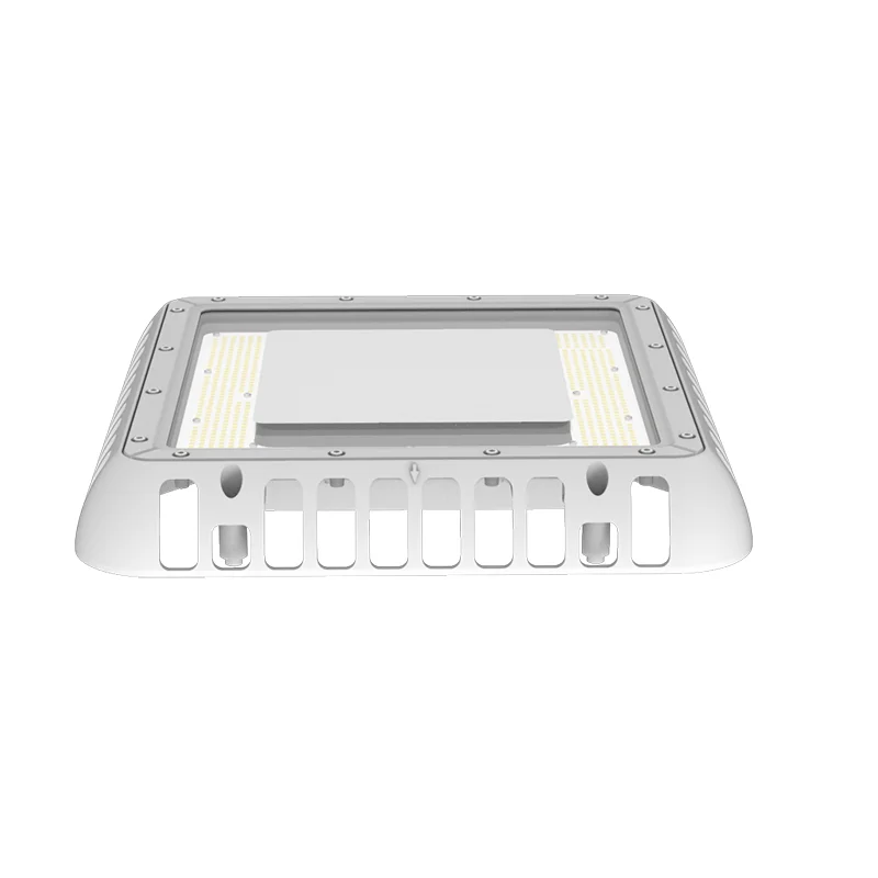 200W IP65 Aluminum Surface Mounted Commercial Recessed LED Canopy Light for Gas Station & Warehouse