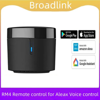 Broadlink Rm4 Mini Smart Remote Control Infrared Universal IR Audio Video Smart Home work with Google Home Alexa