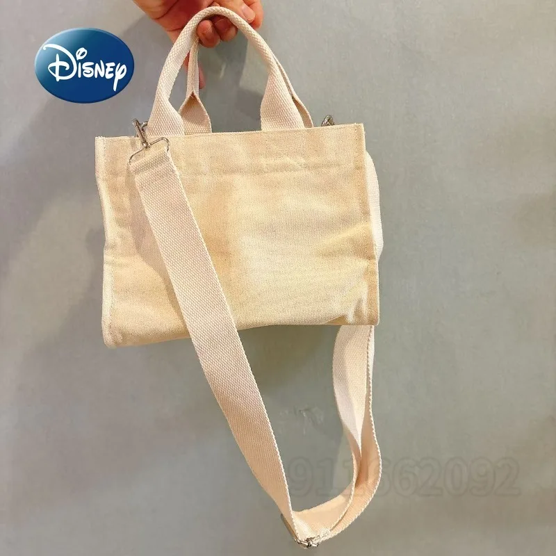 Disney Mickey New Mini Women's Handbag Cartoon Fashion Women's Mini Shoulder Bag Embroidery High Quality Casual Women's Bag