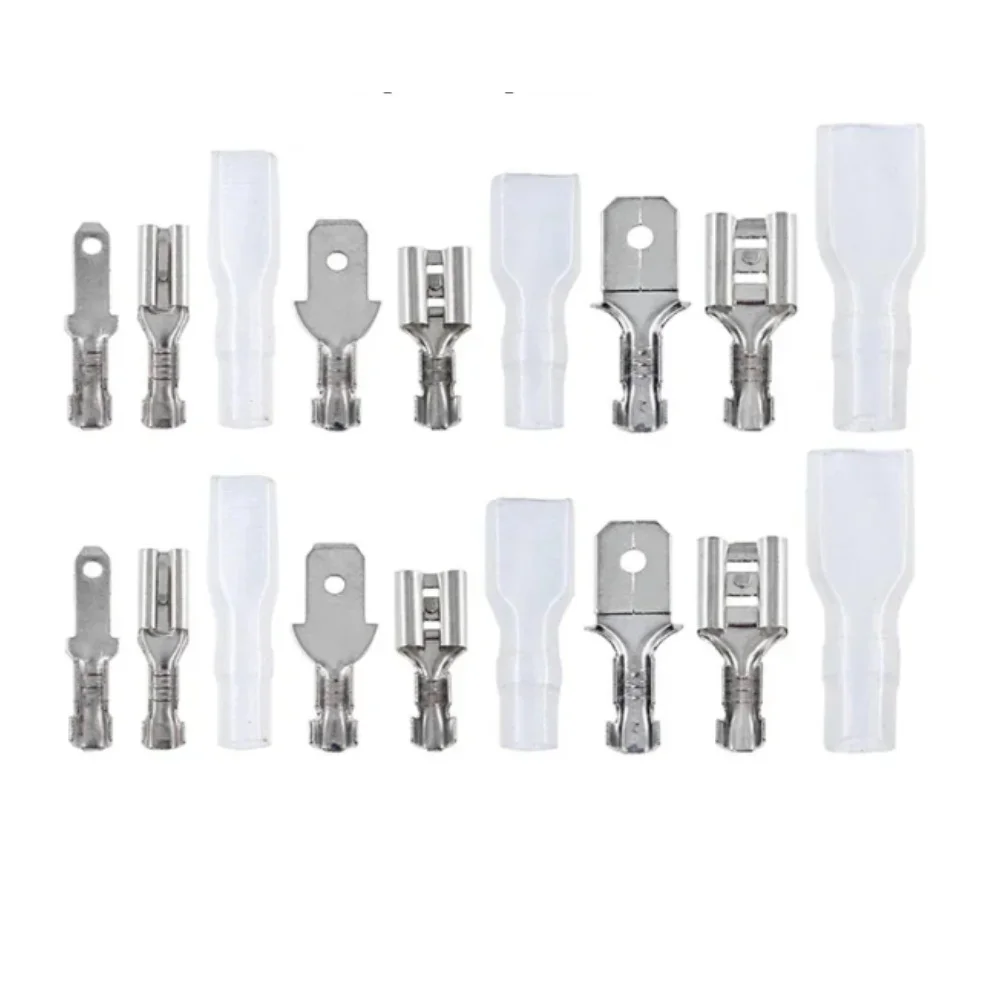 Electrical Wire Connector Kit 270pcs Crimp Terminal Pliers 2 8 4 8 6 3mm Connectors for Home and Automotive Wiring