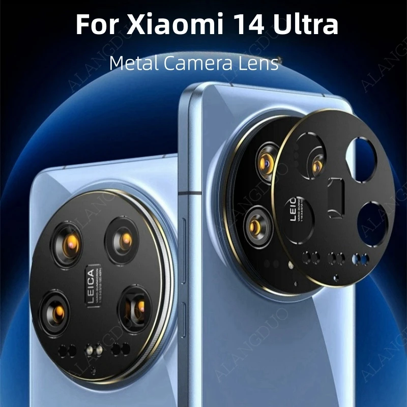 Metal Lens Protector For Xiaomi 14 Ultra Aluminum lens film Fall prevent for Xiaomi 14 Pro 14Ultra Camera lens protector cover