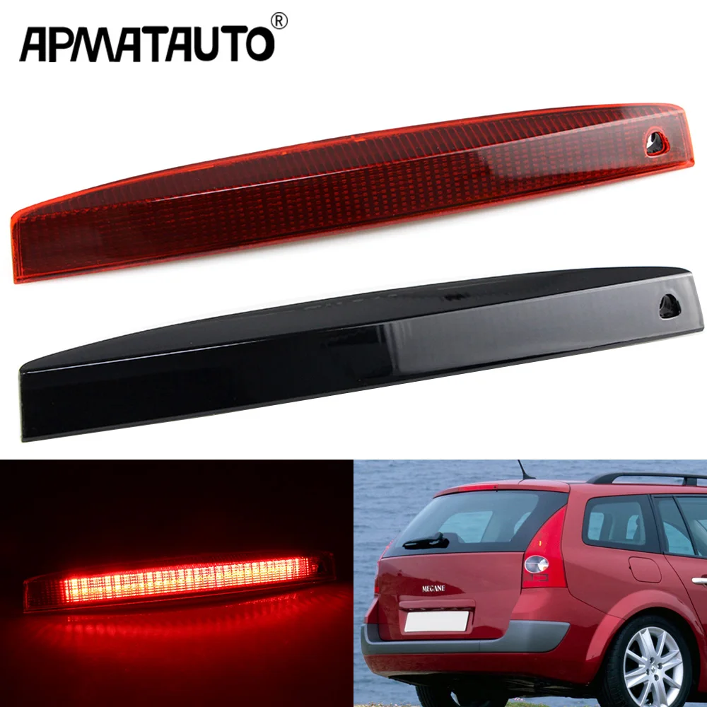 1pcs CANbus For Renault Megane MK2 MK II 2003-2008 OEM:8200175538 Led High-Mount Third 3rd Brake Light Rear Tail Stop Lamp