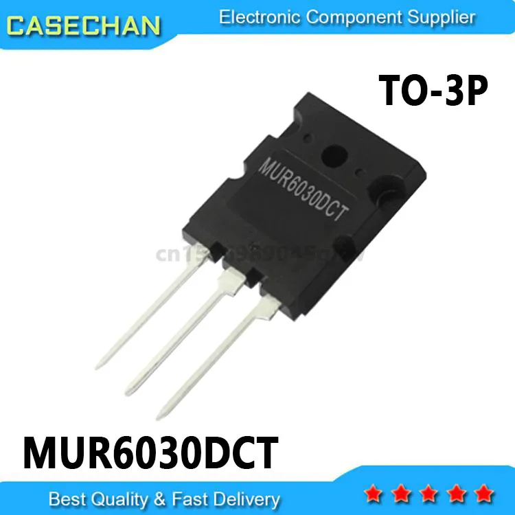 10pcs  MUR6030DCS MUR6030DCT MUR6030PT MUR6030WT TO-3P  