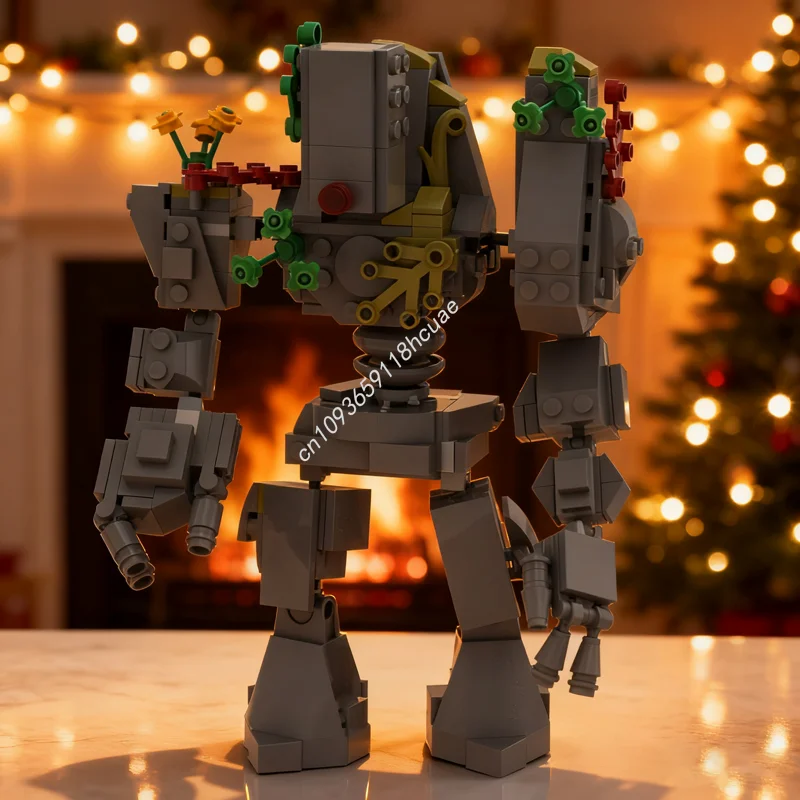 299 قطعة MOC حجر تيتان جير ألعاب الفيديو ونموذج هدية الكريسماس اللبنات العمارة تجميع الألعاب الإبداعية فكرة الاطفال #1
