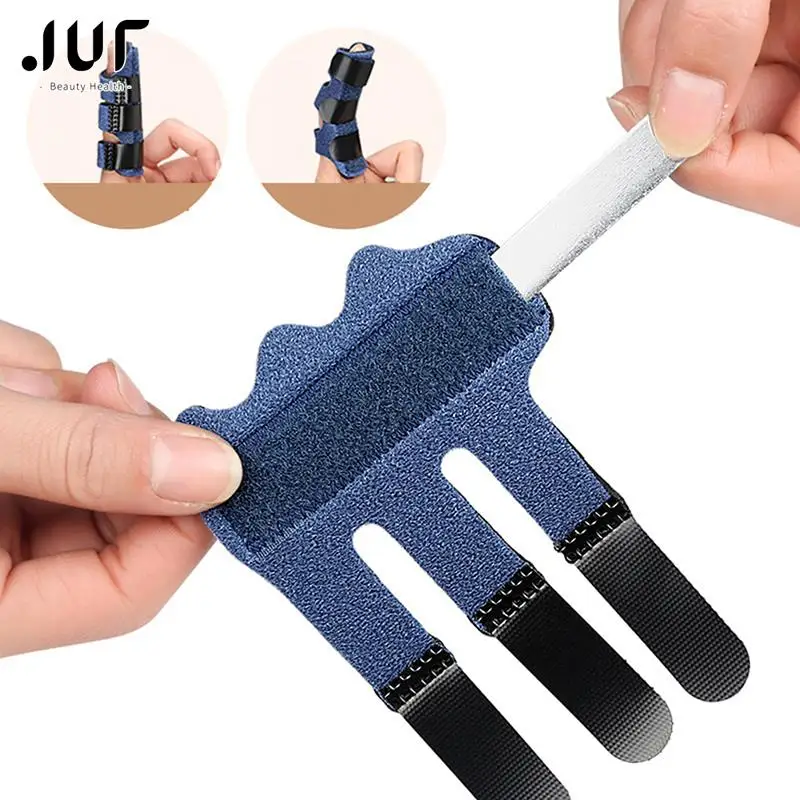 Pain Relief Trigger Finger Fixing Splint Straighten Brace Adjustable Sprain Dislocation Fracture Finger Splint Corrector Support