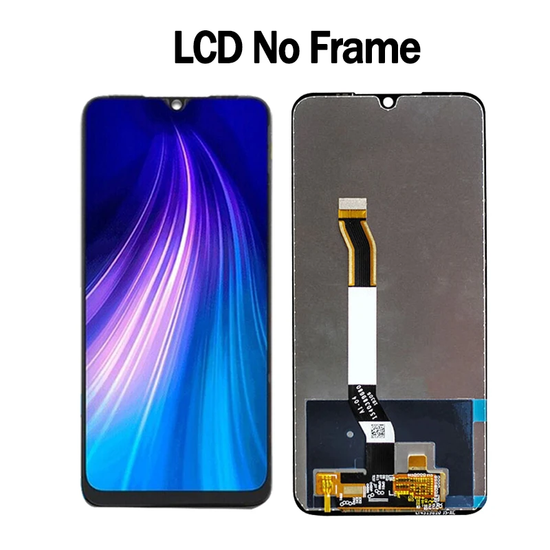 6.3\'\' Tested note 8 LCD for Xiaomi Redmi Note 8 Note8 LCD M1908C3JH JG JI Display Touch Screen Digitizer Assembly Replacement