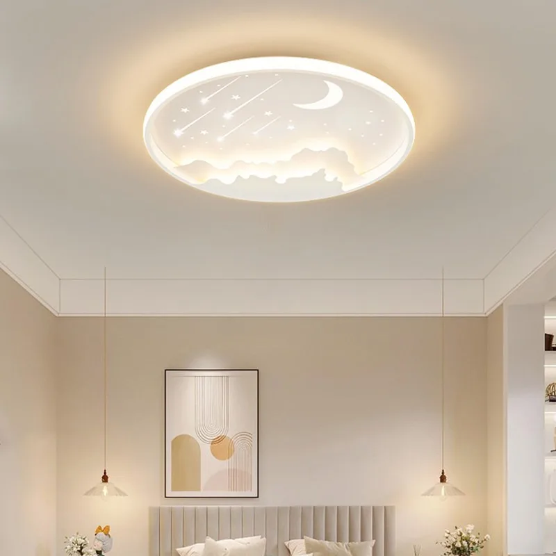 2026 New LED Ceiling Light Eye Protection Starry Sky Meteor Romantic Cozy Bedroom Kids Room Boy Girl Children's Lamp