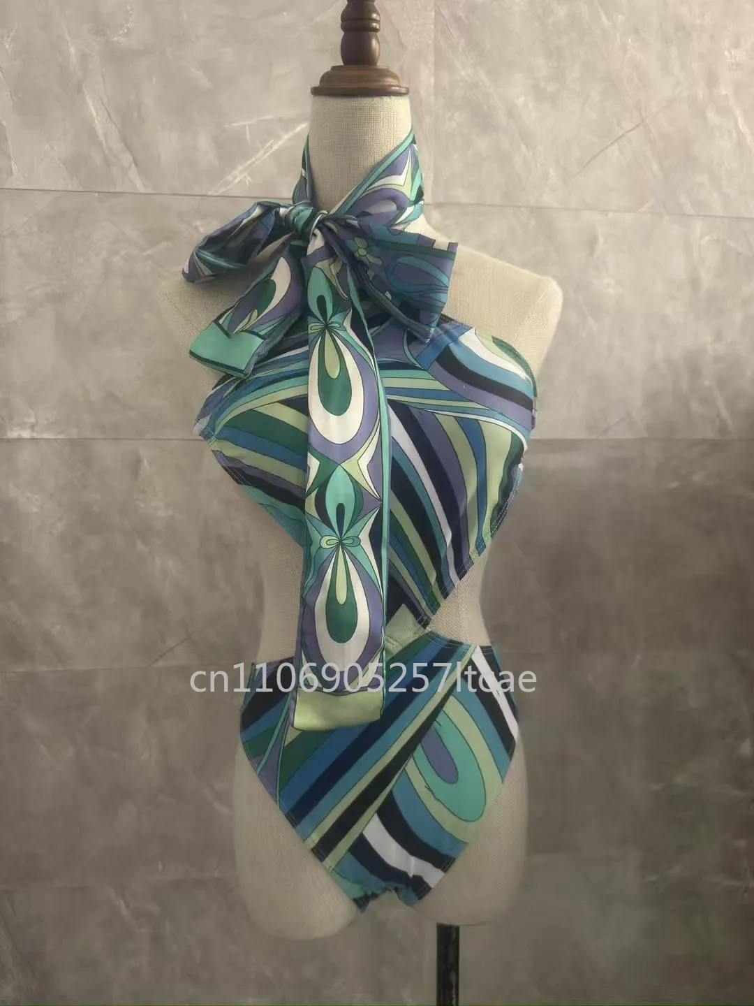 

New Women's Scarf Swimsuits Lady Classic Sexy Headband Swimsuits