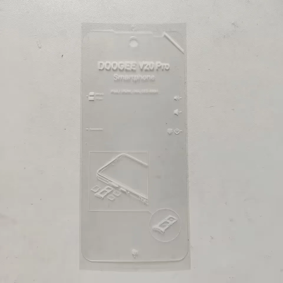 Pop New Original Explosion-proof Tempered Glass Film For DOOGEE V20 PRO 6.43'' Cell Phone Screen Protector Full Coverage Films