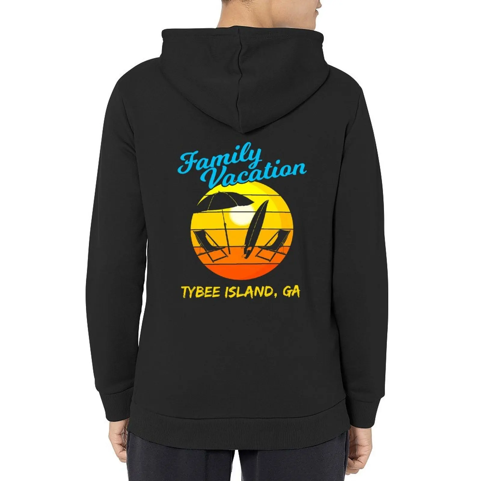

Georgia Beach Family Vacation Tybee Island Hoodie men's clothes aesthetic clothing blouse designer hoodies