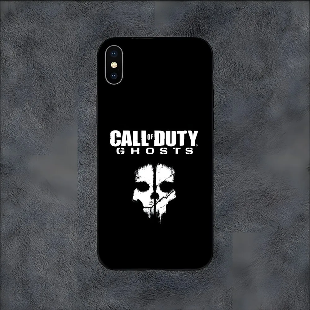 جراب هاتف Ghost C-Call of واجب ، غطاء سيليكون ، مناسب لهاتف samung S24 ، S21 ، S22 ، S23 ، S30 ، Ultra ، S20 ، S30 ، Plus ، S21 ، Fe ، 50G