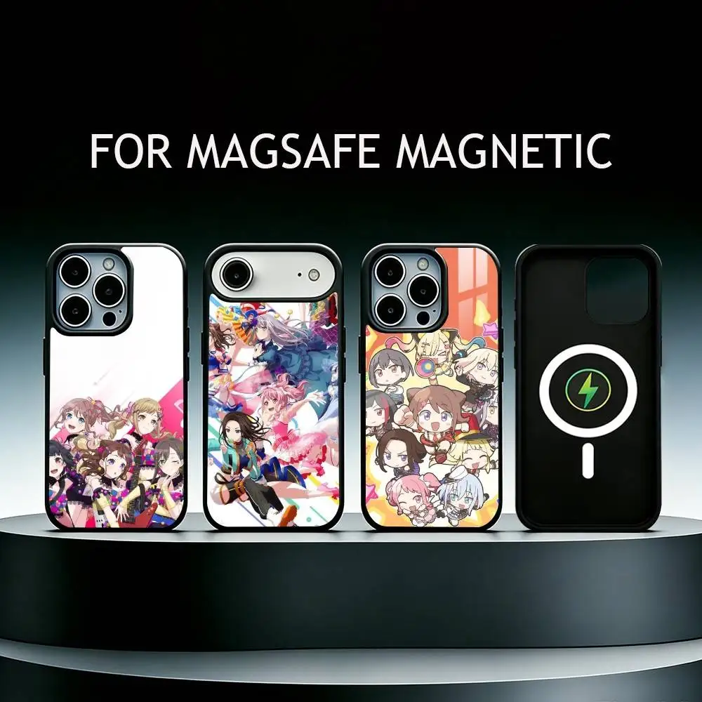 

B-BanG Dream-Popular band Phone Case For iPhone17,16,15,14,13,12,11 Plus,Pro Supports Magnetic Wireless Charging