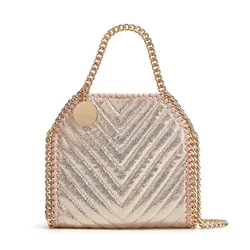 2025 New Mini Crossbody Bag - Luxury Designer Embroidered Chain Strap Shoulder Purse, Stylish Versatile Small Handbag for Women