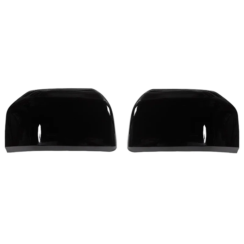 Car Door Rearview Mirror Cover Cap Trim for Ford F150 F-150 2015-2020 Accessories - Black 2 Pack