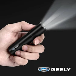 Car outdoor LED flashlight Warning lights for geely atlas coolray BO RUI YUE CK Saloon EMGRAND ec7 GS GC2 GC5 GC6 GC7 GX2