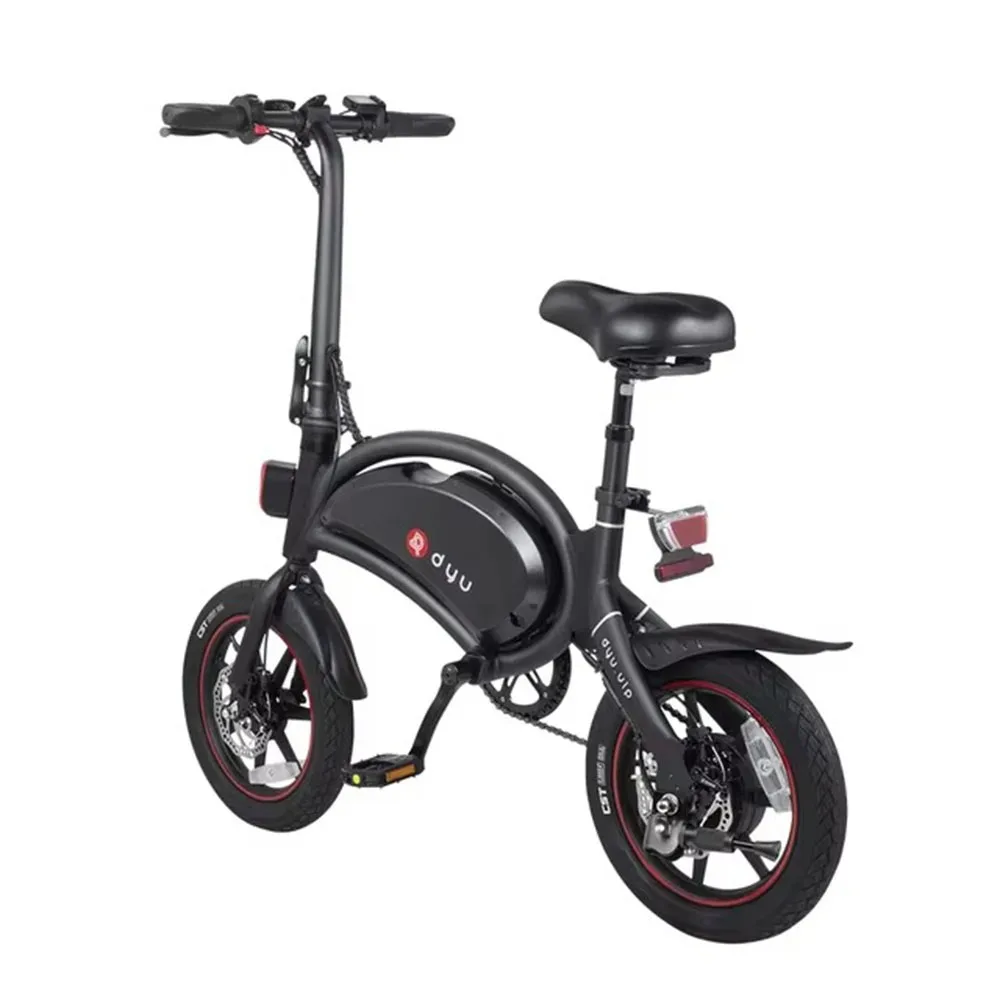 Minibicicleta eléctrica plegable para adulto, bici con batería de litio, 36v, 2024 W, 10Ah, 14 pulgadas, 250