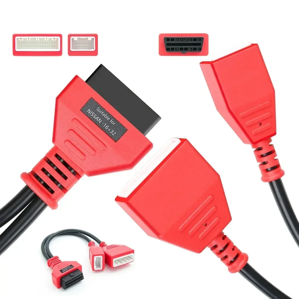 NEW For Nissan/Renault/Dacia Gateway Adapter Nissan 16+32 Sylphy OBD2 16pin Cable Adding Key No Need Password Security Gateway
