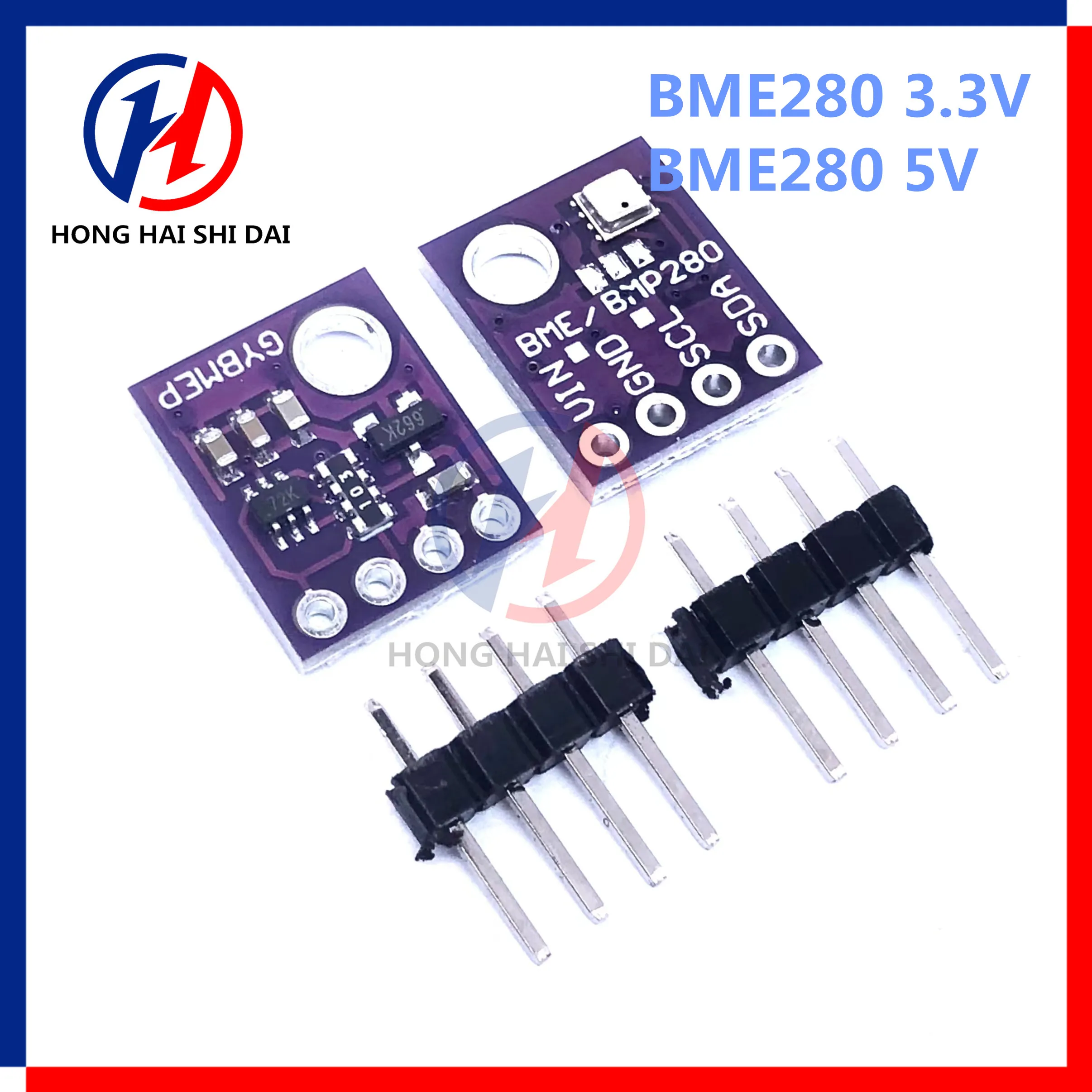 BME280 5V 3.3V Digital Sensor Temperature Humidity Barometric Pressure Sensor Module I2C SPI 1.8-5V