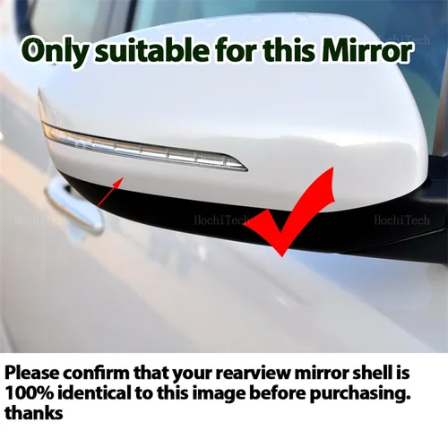 Imagen 2 del producto Espejo retrovisor izquierdo y derecho para Exterior de Kia K5 Optima 2011 2012 2013 2014 2015, cristal de espejo lateral para conductor o pasajero