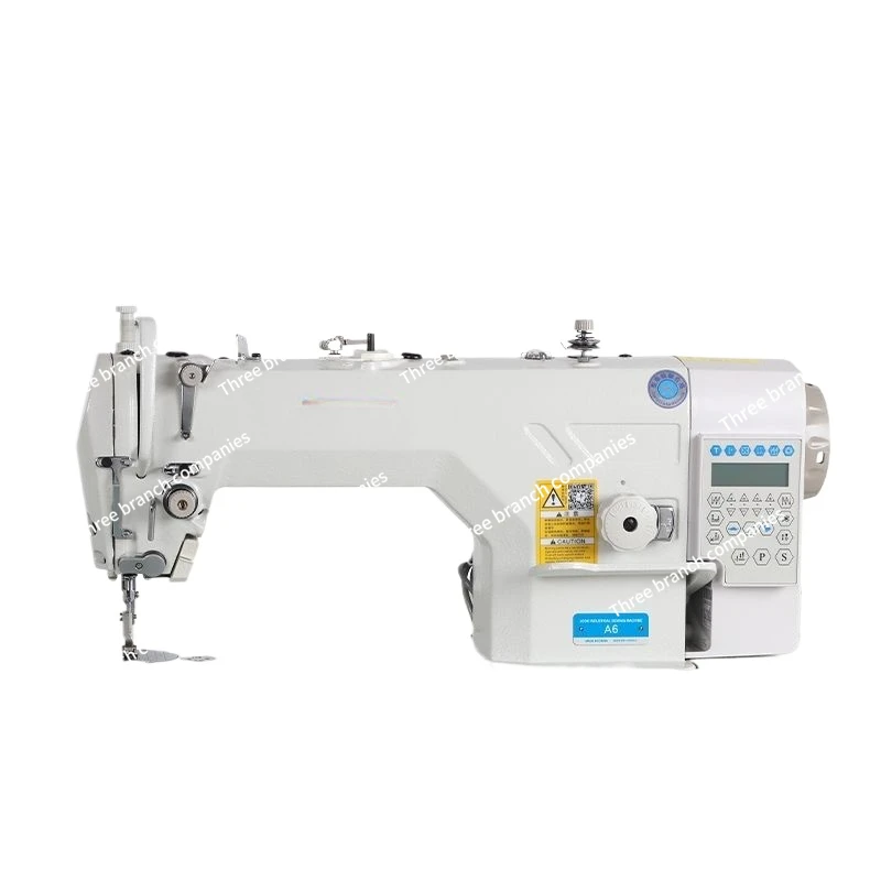 

Новая компьютерная промышленная швейная машина для плоского автомобиля, автоматическая резка нити, универсальный домкрат A6, электрическая швейная машина