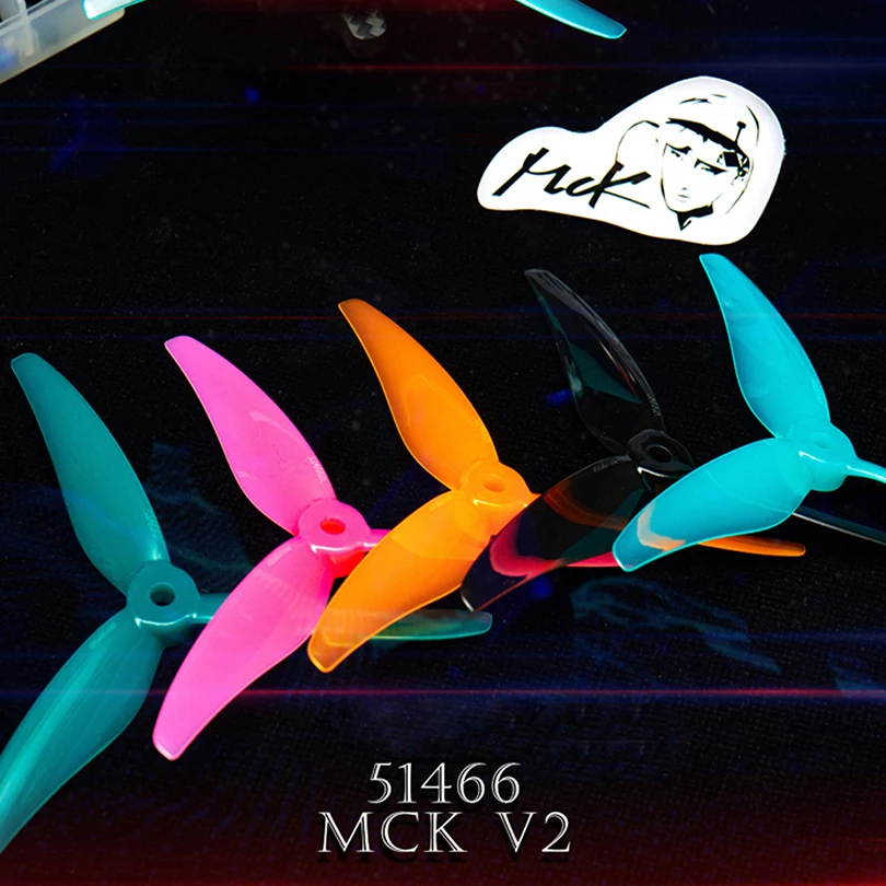 Axisflying 5-Zoll True X FPV Freestyle Rahmen aus T700 Kohlefaser mit 51466 V2 3-Blatt-Propellern DIY Quadcopter-Kit für 4-6S FPV Drohne – Detail 39