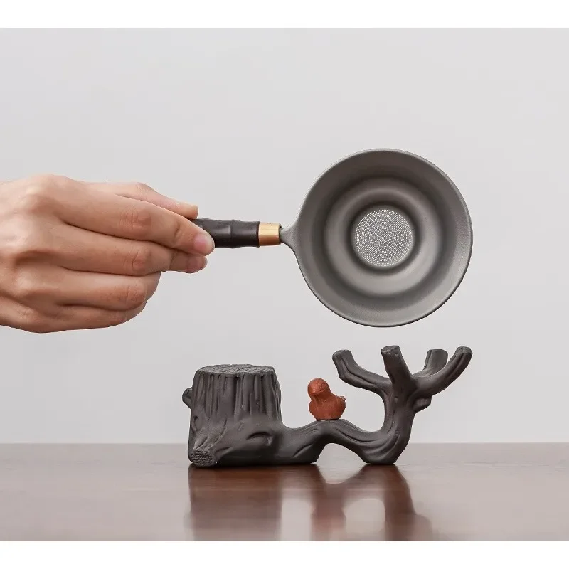 

Pure titanium tea strainer