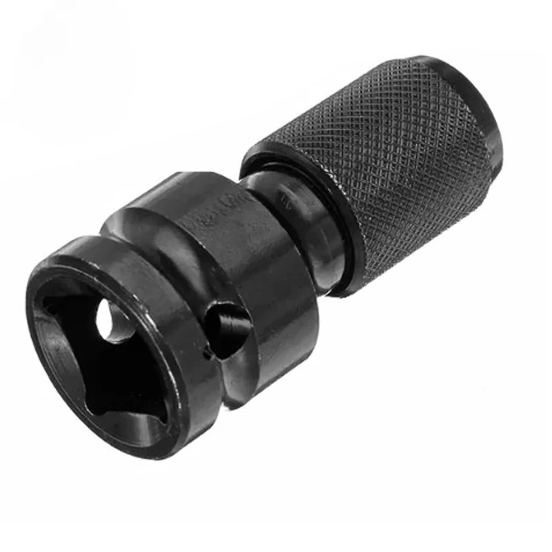 Snelkoppeling 1/2-Inch Vierkante Schijf Naar 1/4-Inch Hex Vrouwelijke Socket Adapter Converter Chuck Adapter Voor Impact En Ratelsleutel