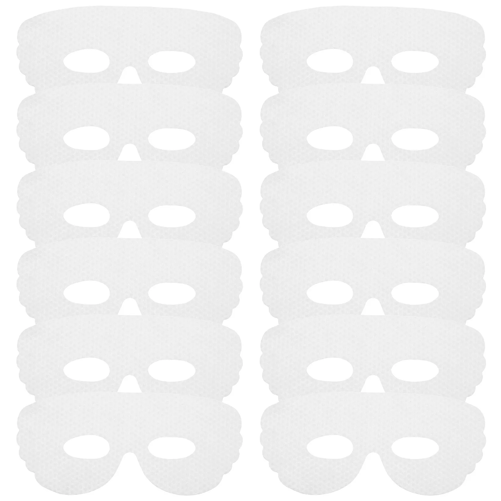 100Pcs Nonwoven Eye Mask Sheets for Dark Circles Soothing Overnight Eye Pads Disposable Facial Skincare Travel-Friendly Beauty