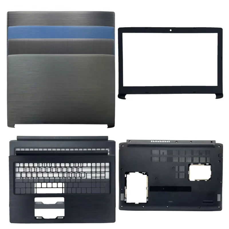 Carcasa trasera LCD, cubierta superior, bisel, reposamanos, cubierta inferior, bisagra, carcasa ABCD para Acer Aspire 5 A515-51-51G A315-53-53G N17C4