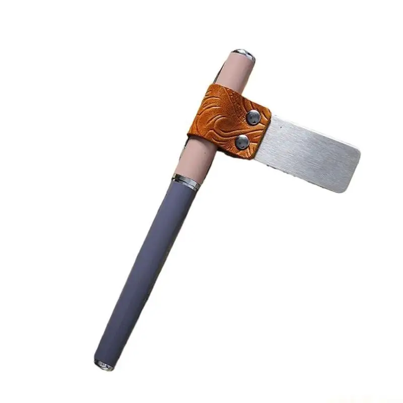 Leather Pen Case Journal Pencil Holder Single Slot Pen Sleeve Holder for Journal