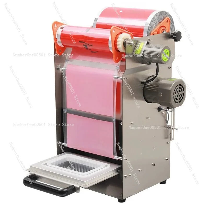 Automatic Takeaway Fresh‑Keeping Box Sealing Machine, Lunch Box Plastic Bowl Baler for Fast Food & Fresh‑Keeping Packaging