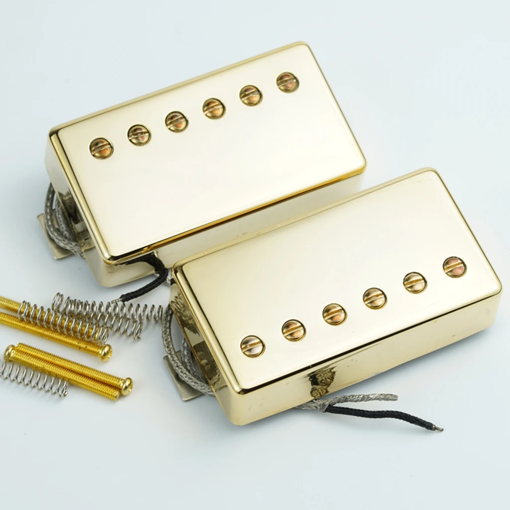 

Золотой закрытый металлический звукосниматель EPI Standard PRO для электрогитары, альнико-хамбакер, аксессуары для гитар
