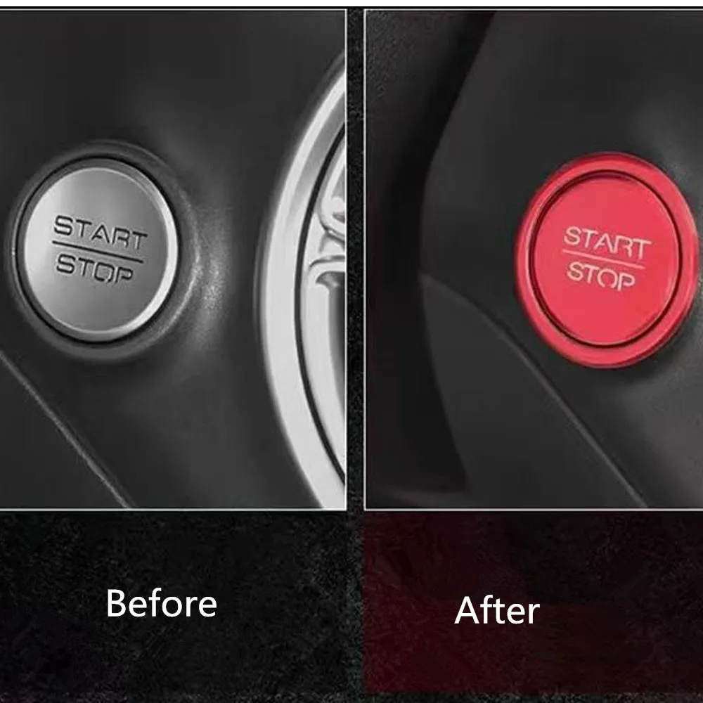 For Tank 300 Hi4-T 2025 2026 One click start decoration ring modification protective cover WEY ignition switch key ring inside