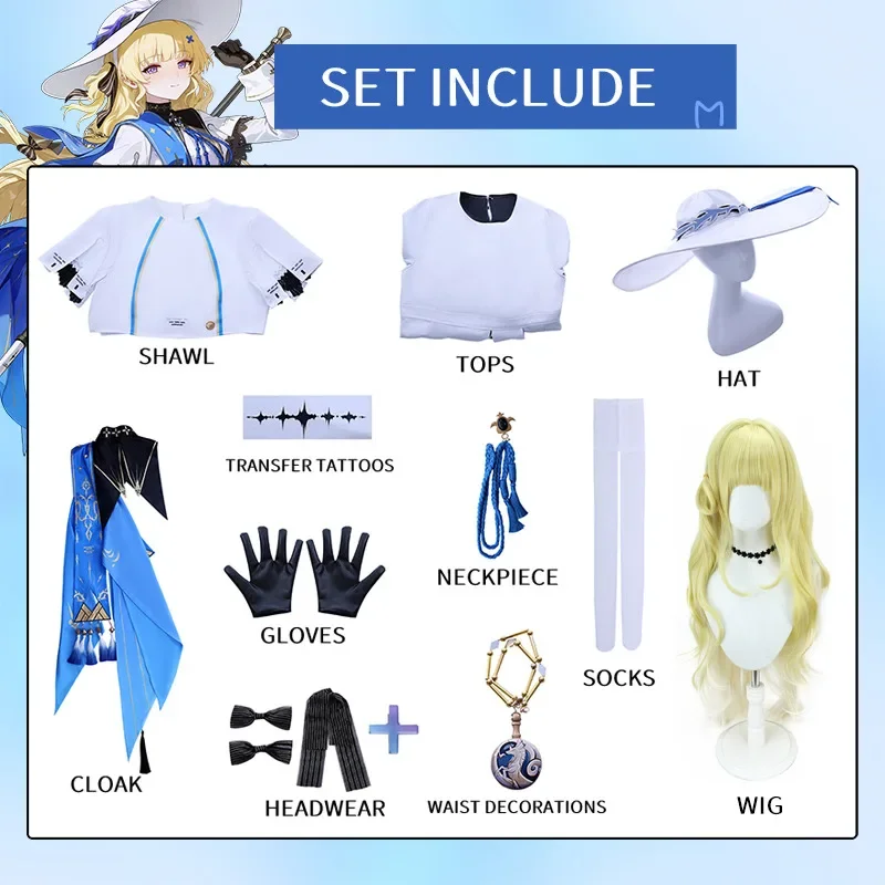 Wuthering Waves Phoebe Cosplay Kostuum Volwassen Carnaval Anime Halloween Party Kostuums Uniform