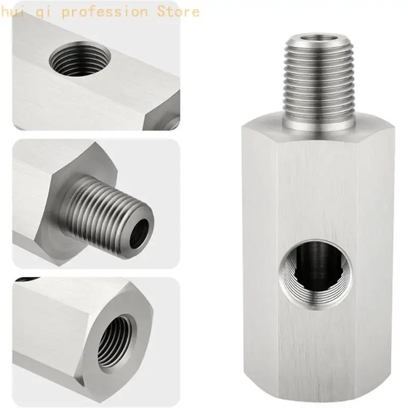 M10X1,0 Edelstahl-Öldruckadapter, geeignet für Erweiterungen und Messgeräte-Setups H8WE – Detail 7