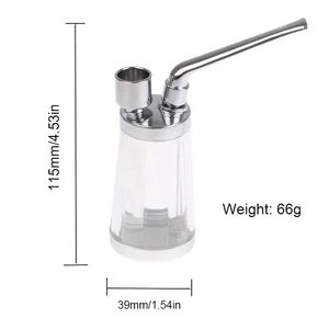 شيشة محمولة ، شيشة صغيرة ، أنابيب التبغ ، هدية صحية ، فلتر أنبوب معدني ، دخان ، زجاجة شعبية ، جديد أفضل 6 شيشة مبيعا بدون فحم - No2