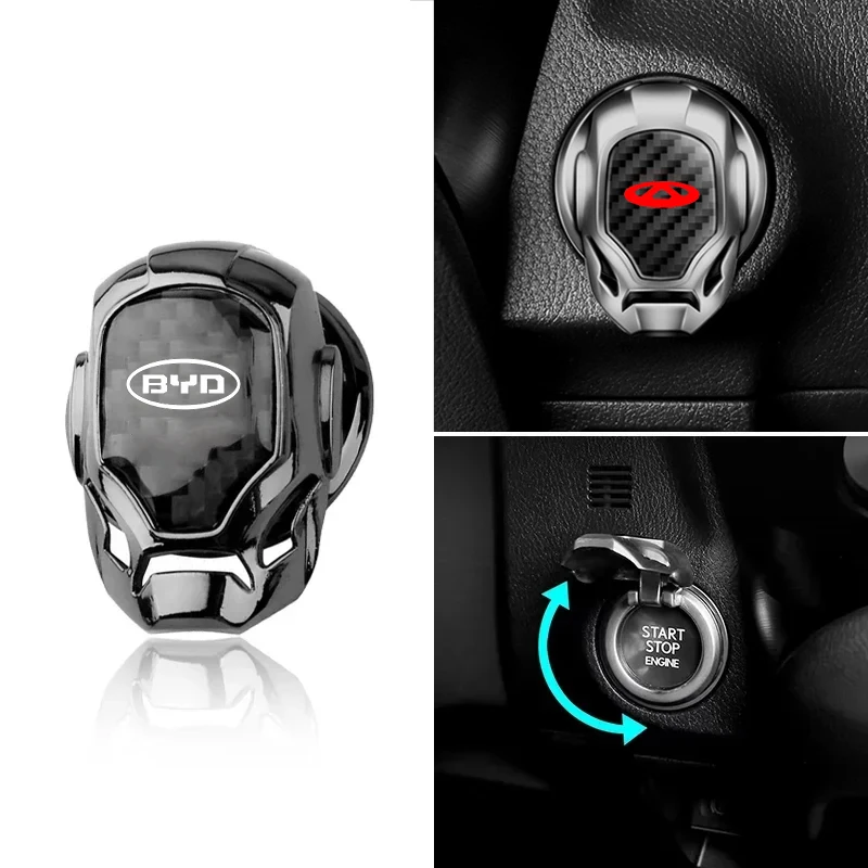 Car Engine Button Cover Ignition Decorative Car Accessories For Mazda 3 6 Atenza Axela Demio CX3 CX5 CX7 CX8 MP MS RX7 RX8 M3 M6