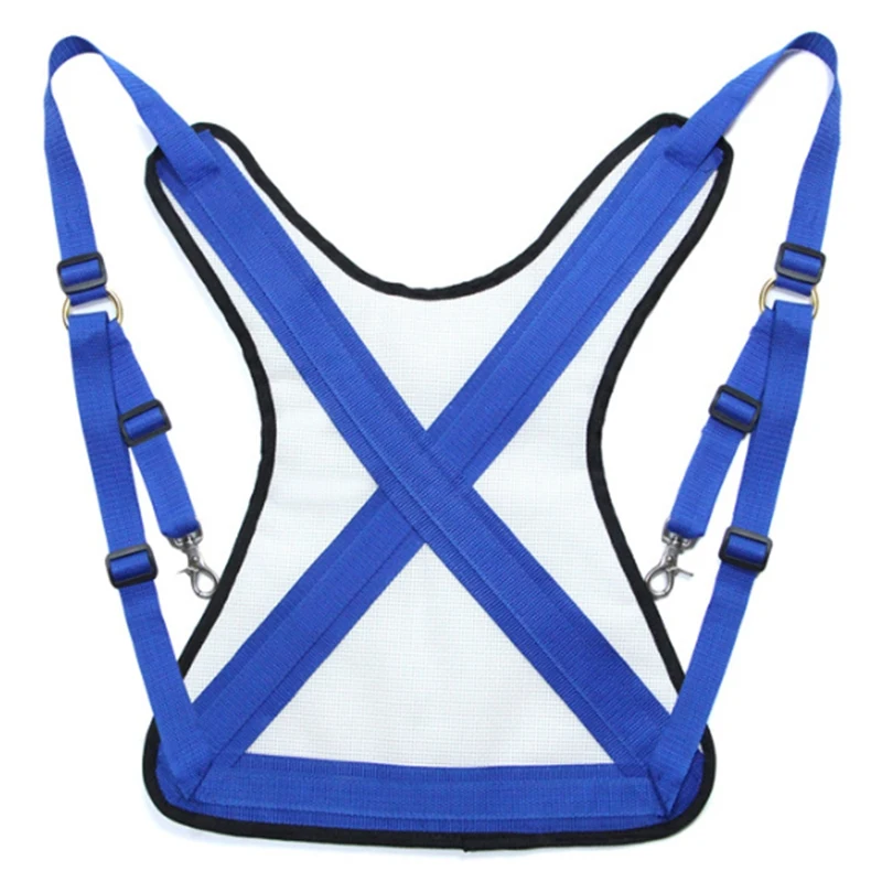 New Fishing Rod Waist Protecting Vest Trolling Jigging Fishing Vest Adjustable Shoulder Harness Fishing Tools