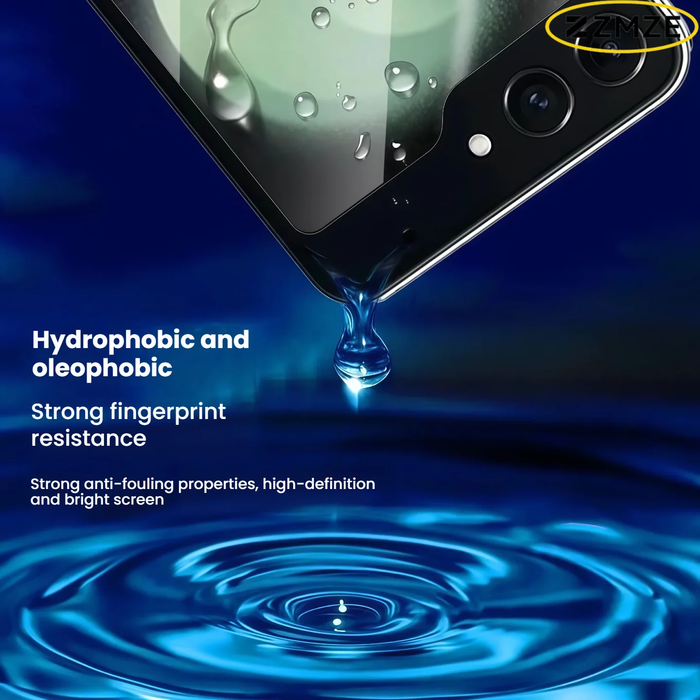 3 Stück Displayschutzfolie für Samsung Galaxy Z Flip 5/6/7/7 FE HD Gehärtetes Glas Außendisplay-Schutzfolie für Faltbaren Zweitbildschirm – Detail 6