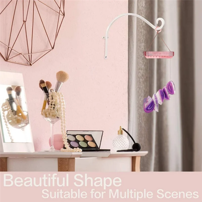 ABJY-Садовый крючок, стойка для цветов, балкон, сад, подвесная стойка для цветов, крючок, подвесной кронштейн для растений, настенный крючок