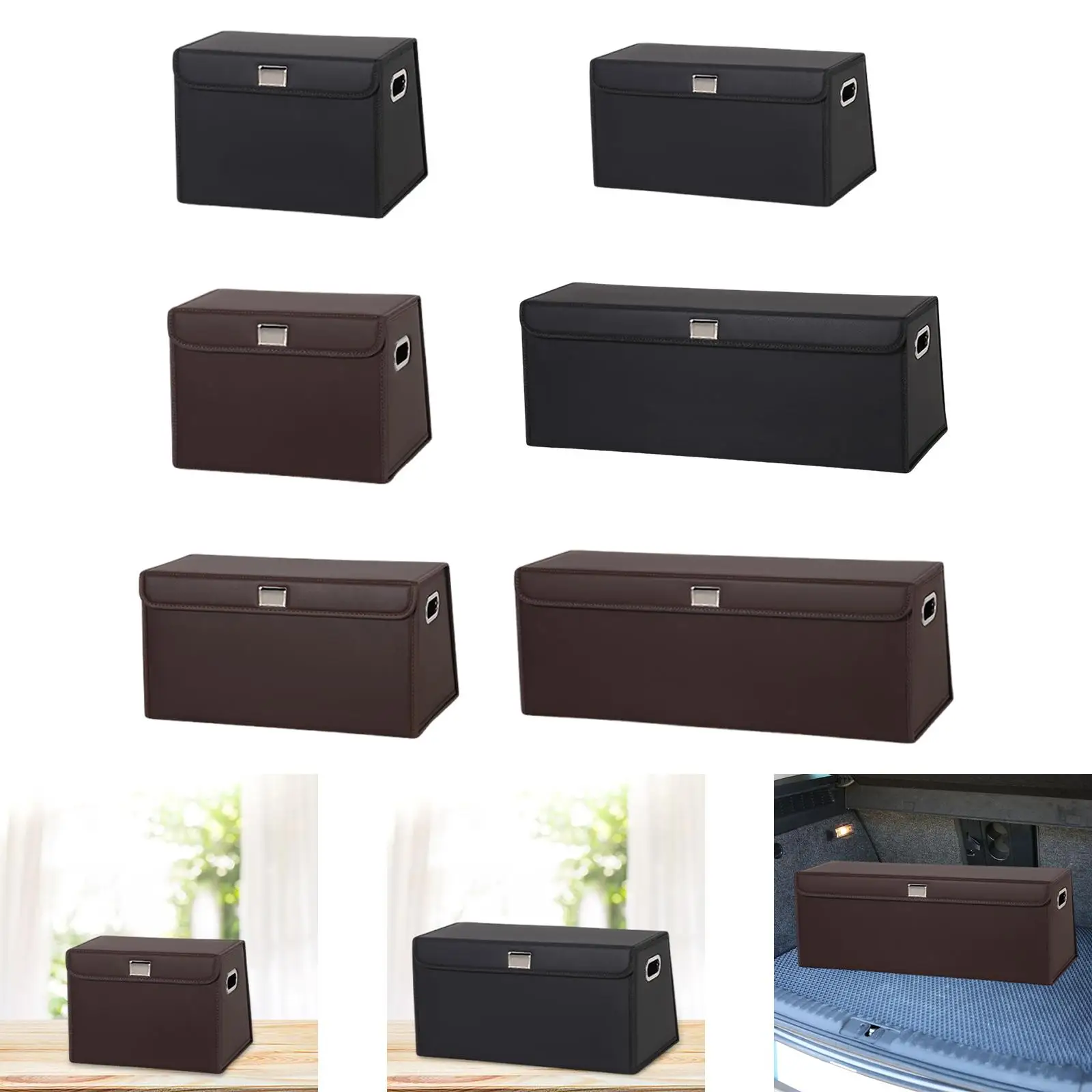 

Car Trunk Organizer Cargo Organizer Organizing Folding Cargo Storage Container Car Trunk Storage Box for Trucks Vehicle