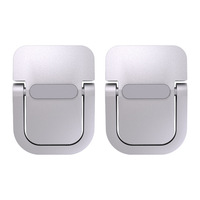 2pcs/Set Laptop Stand for Computer Keyboard Stand Riser Aluminum Mini Portable Laptop Stands for Notebook