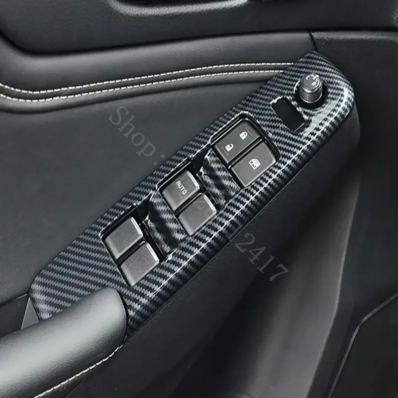 

Left /Right hand drive Car Interior Door Armrest Panel Window Lift Button Cover Auto Accessories Trim For ISUZU D-MAX 2021 2022