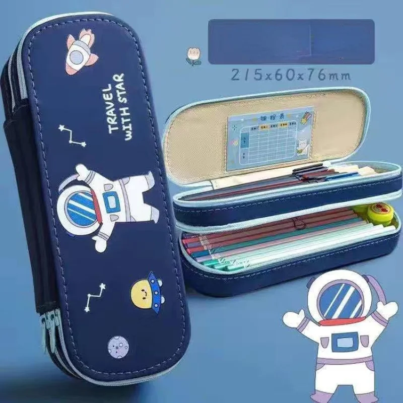 

Large Capacity Pencil Case Pen Holder Cute Cartoon Pencil Bag for Girls Boy Kids School Stationery Pencil Box Pencilcase