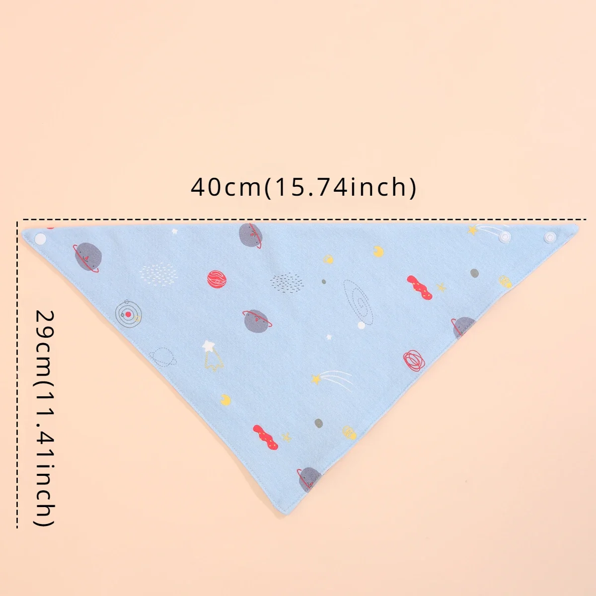 5 Stuks Baby Speeksel Handdoek Driehoek Sjaal Puur Katoen Bandana Waterdichte Slabbetjes Pasgeboren Jongens Meisjes Absorberende Doek Slabbetje Speeksel Sjaal