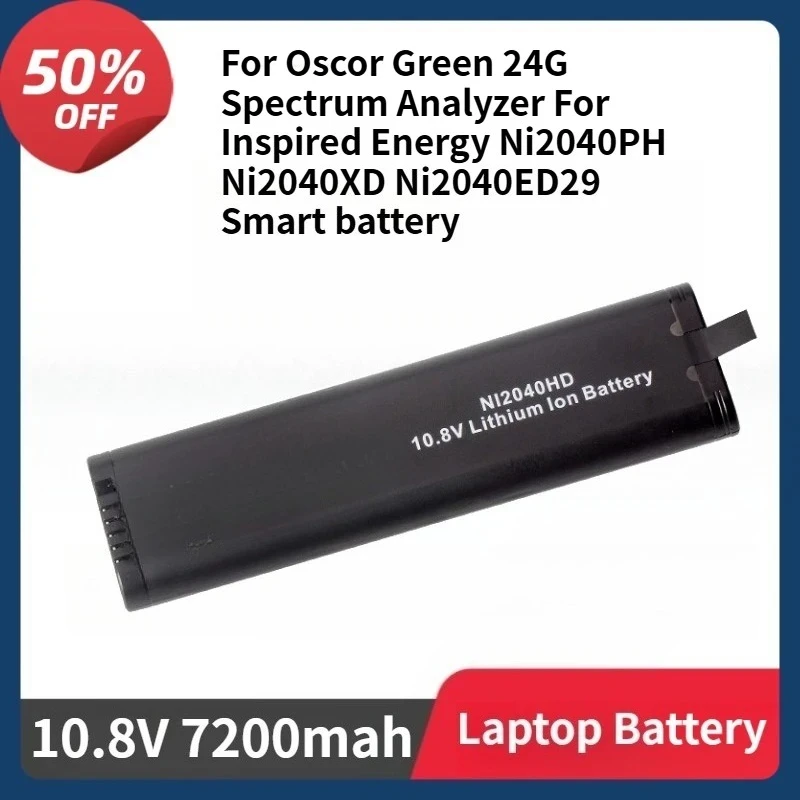 

Ni2040HD Ni2040 Battery for Oscor Green 24G Spectrum Analyzer for Inspired Energy Ni2040PH Ni2040XD Ni2040ED29 Smart Battery