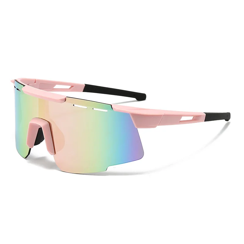 Neue UV400 Damenmode Sonnenbrille Fahrradbrille Outdoor Wandern Radfahren Sportbrille